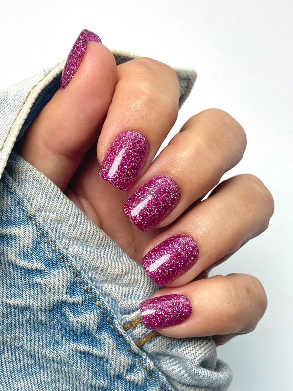 NEW Red Aspen Press On Nails Purple Acrylic Eliette's Lessons in Mindfullness